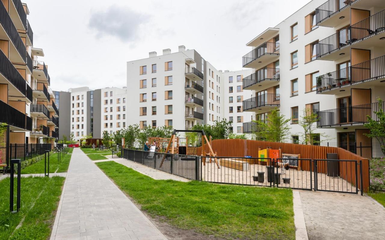 Wola Skwer Sunny Apartment Warsaw Exterior photo